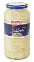 Seidel Kohlrabi in Streifen 720 ml Glas (425 g)